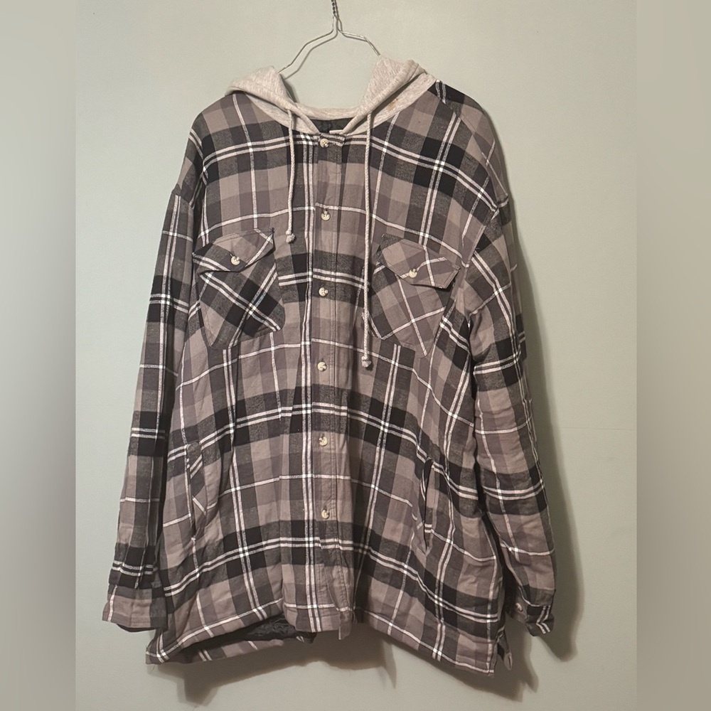 Big &Tall Boulder Creek Flannel Shirt Jacket